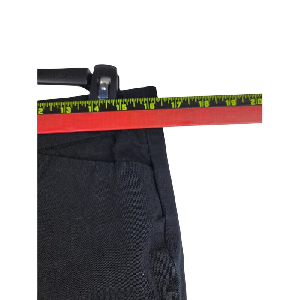 Worthington Women's Black Ankle Pants Size Small Cotton Spandex Blend - Picture 3 of 12